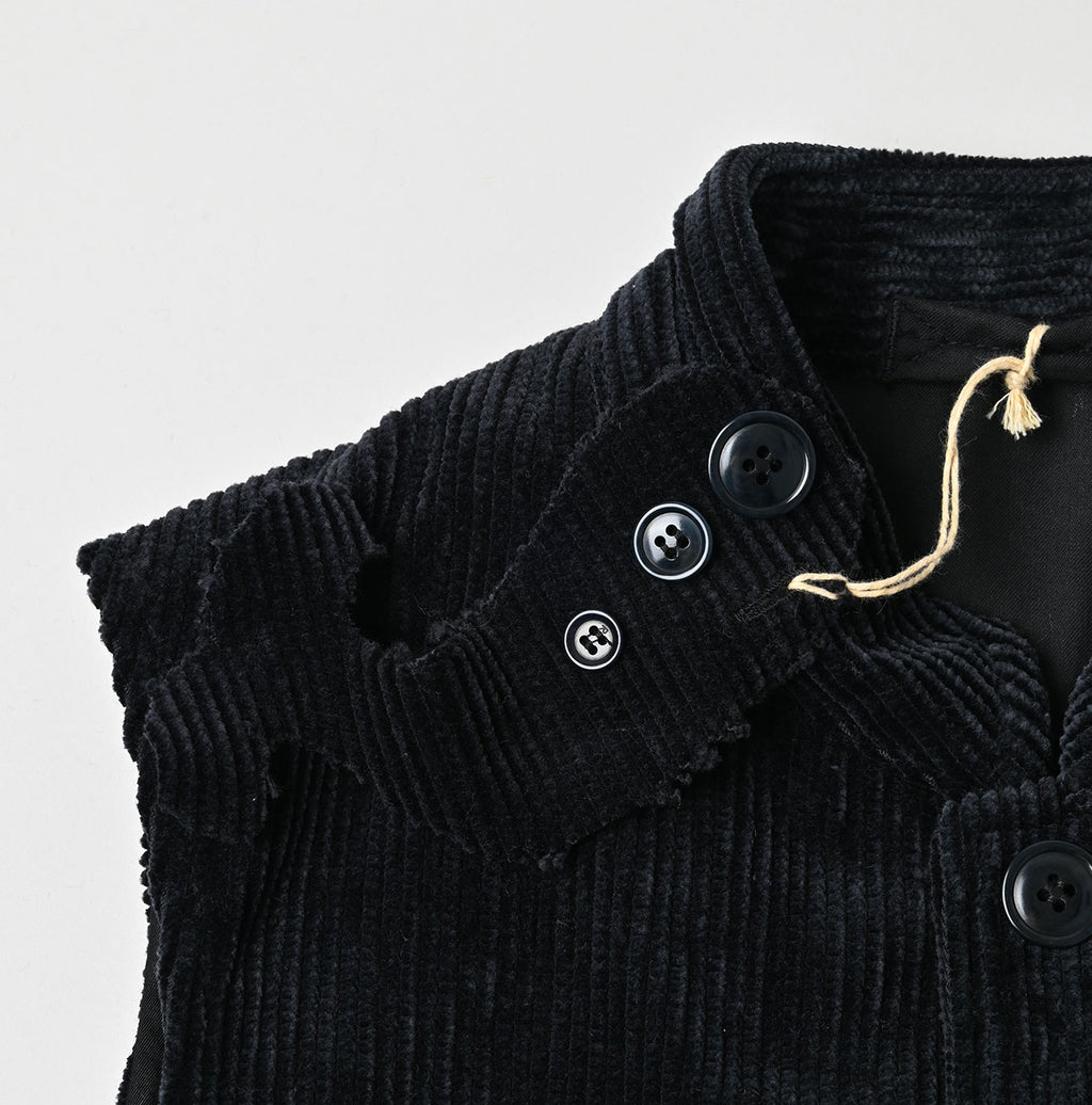 Selvage Corduroy 908 Nîmes Vest Detail
