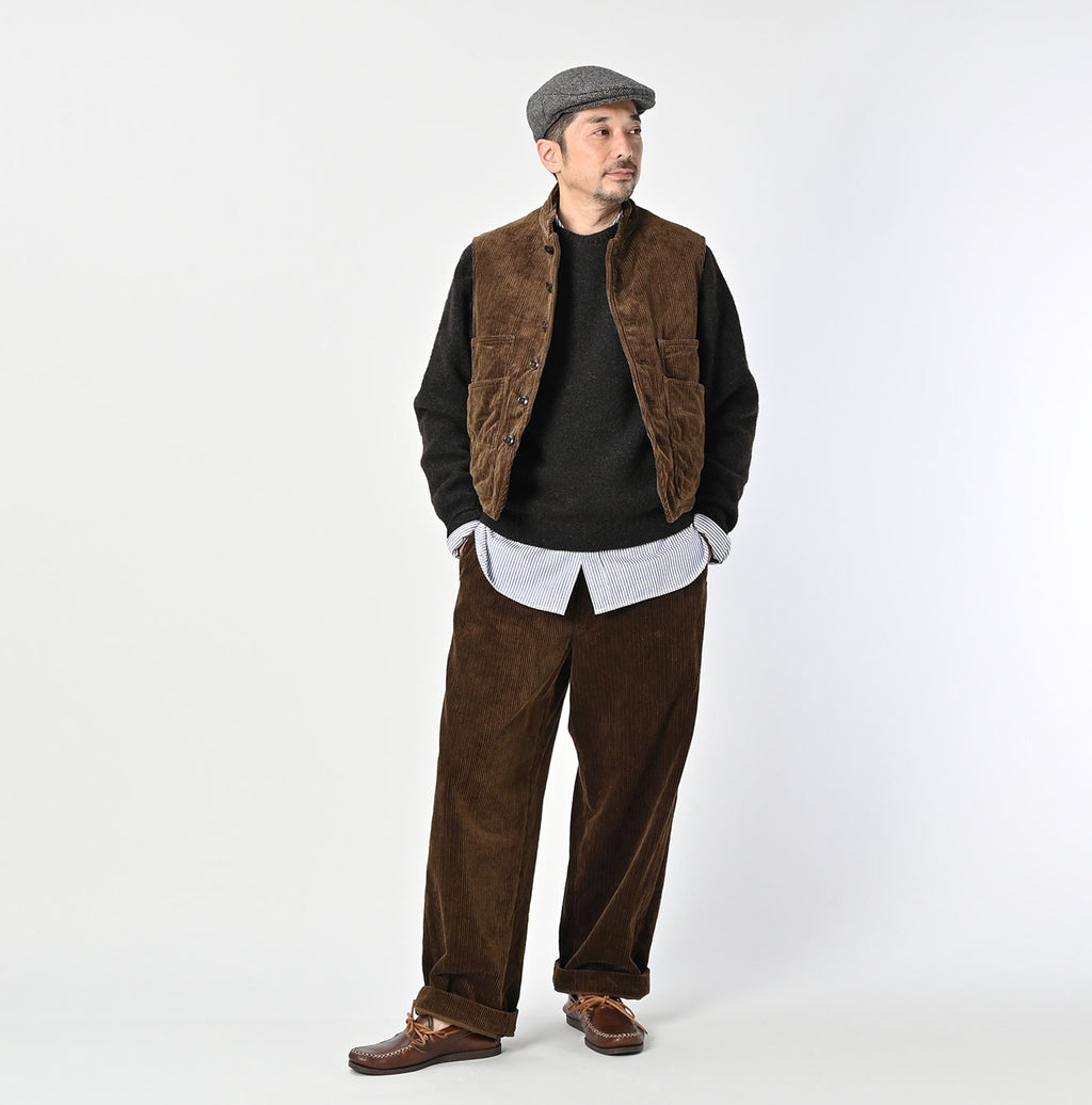 Selvage Corduroy 908 Nîmes Vest Male Model