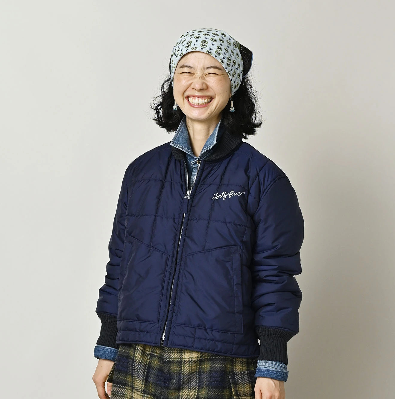 Nylon Quilting Blouson