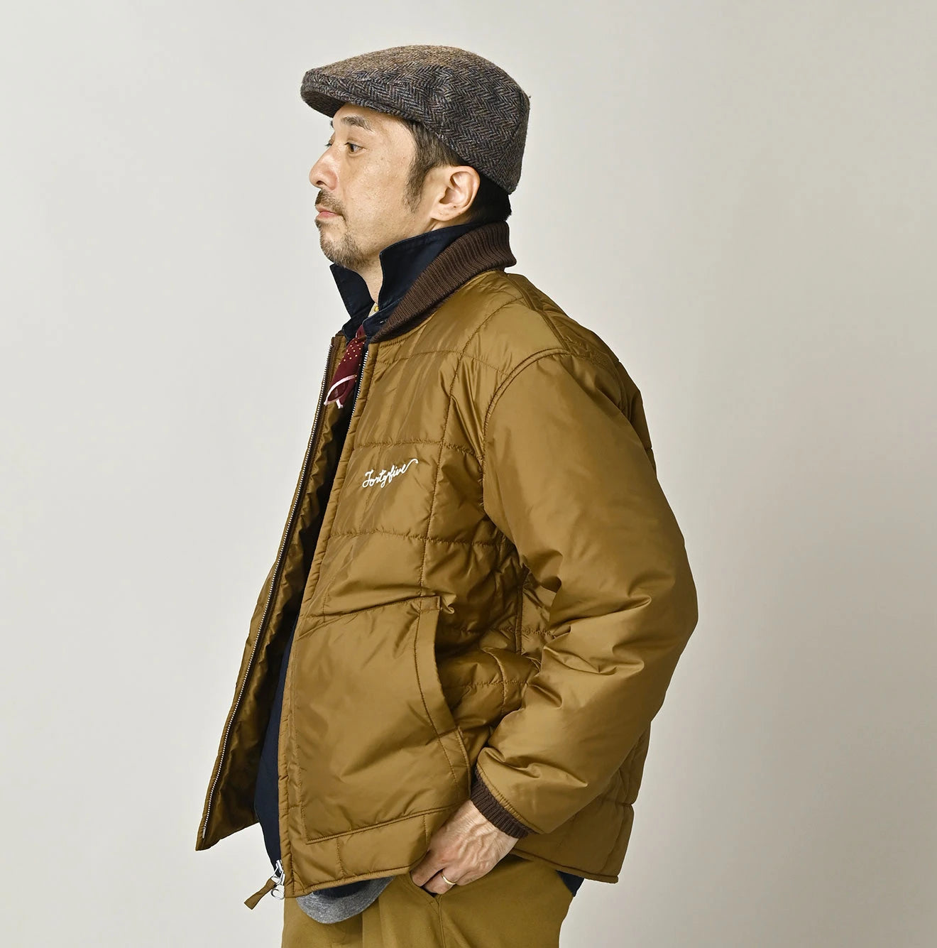 Nylon Quilting Blouson