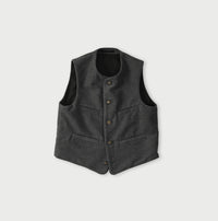 Cotton Flannel 908 Crew Vest