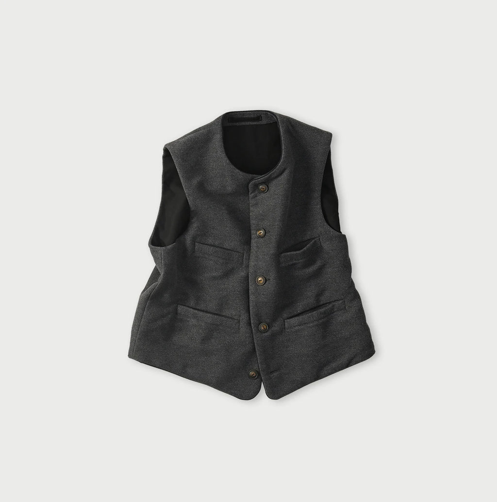 Cotton Flannel 908 Crew Vest