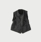 Cotton Flannel 908 Crew Vest