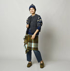 Cotton Flannel 908 Crew Vest