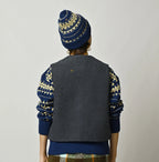 Cotton Flannel 908 Crew Vest