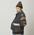 Cotton Flannel 908 Crew Vest