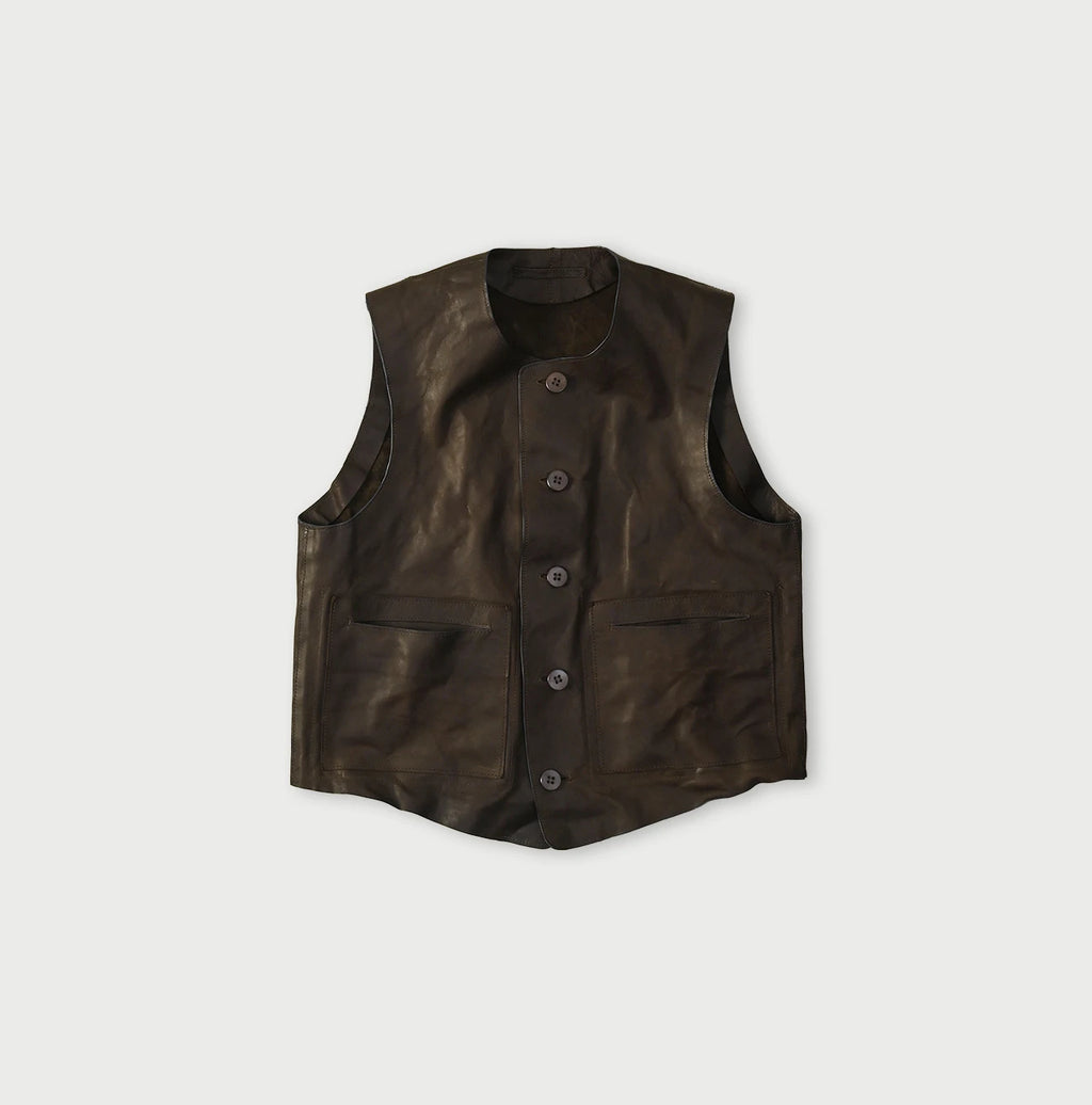 Horse Leather 908 Crew Vest