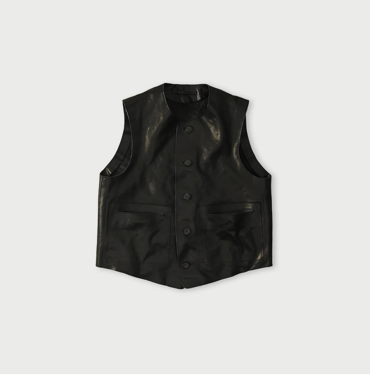 Horse Leather 908 Crew Vest