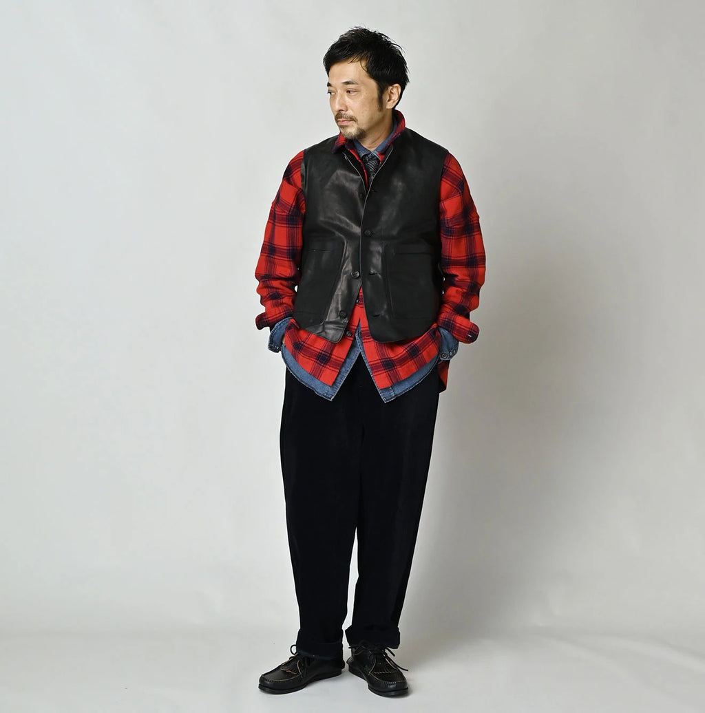 Horse Leather 908 Crew Vest