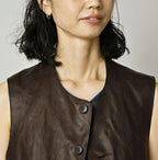 Horse Leather 908 Crew Vest