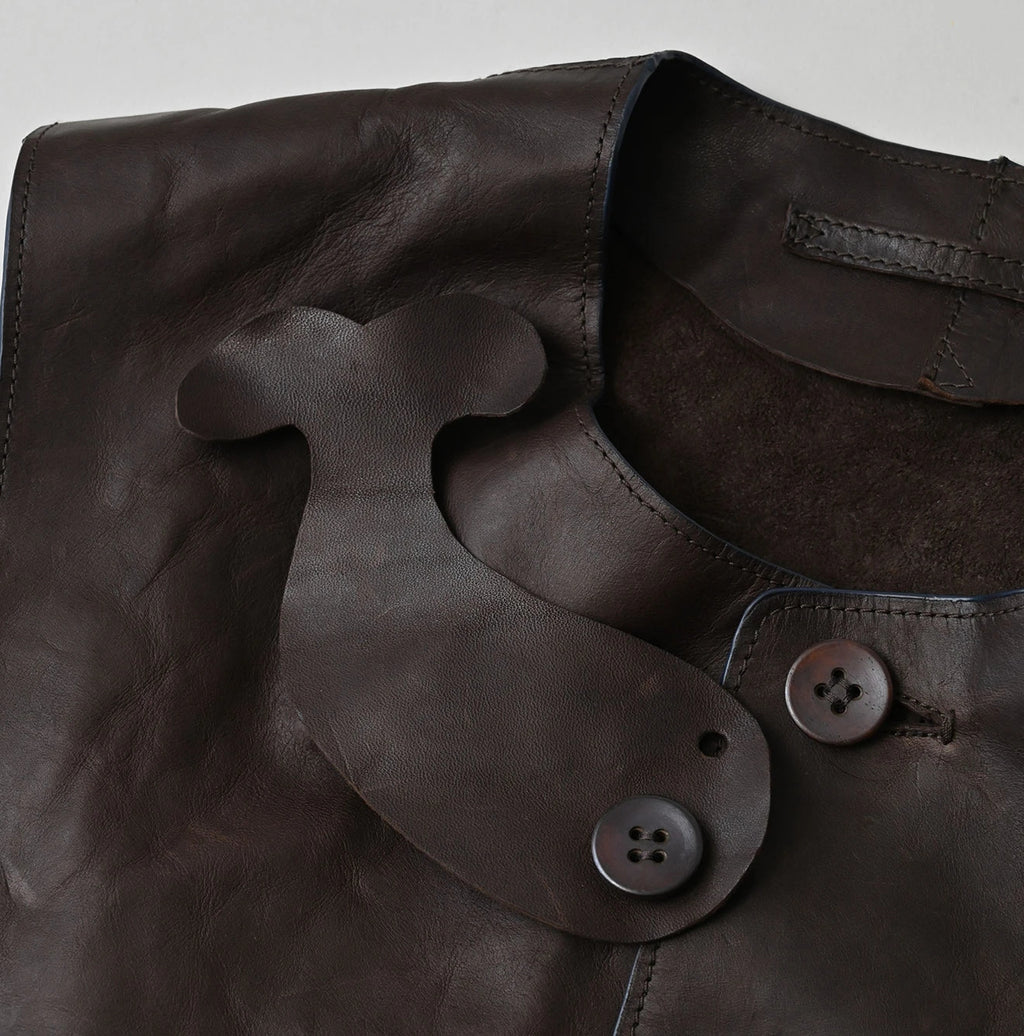 Horse Leather 908 Crew Vest