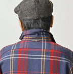 Zakkuri Indian Flannel Tartan Check 908 Yama Pull Shirt