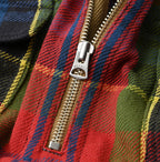 Zakkuri Indian Flannel Tartan Check 908 Yama Pull Shirt