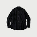 Indigo Compact Damp 908 Stand Collar Shirt