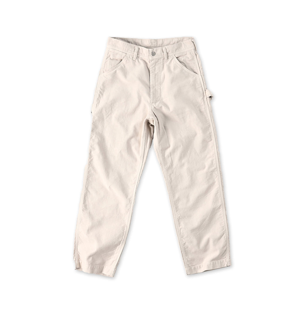 Okome Satin 908 Painter Pants Antique White