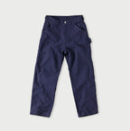 Okome Satin 908 Painter Pants Eggplant Navy