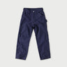Okome Satin 908 Painter Pants Eggplant Navy