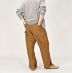 Okome Satin 908 Painter Pants Male Model