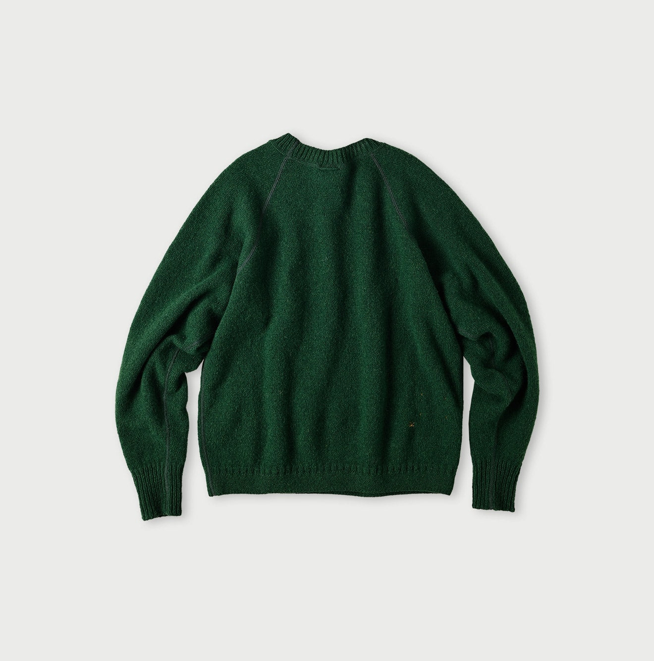 Shetland Boiled Wool 908 Sweater Back