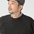 Shetland Boiled Wool 908 Sweater Detail