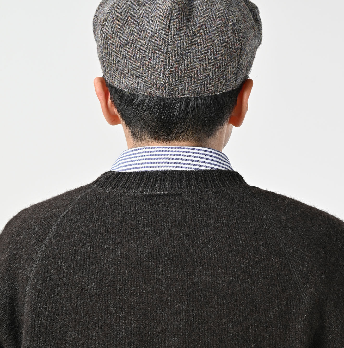 Shetland Boiled Wool 908 Sweater Detail