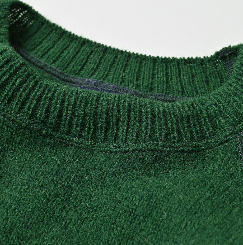 Shetland Boiled Wool 908 Sweater Detail