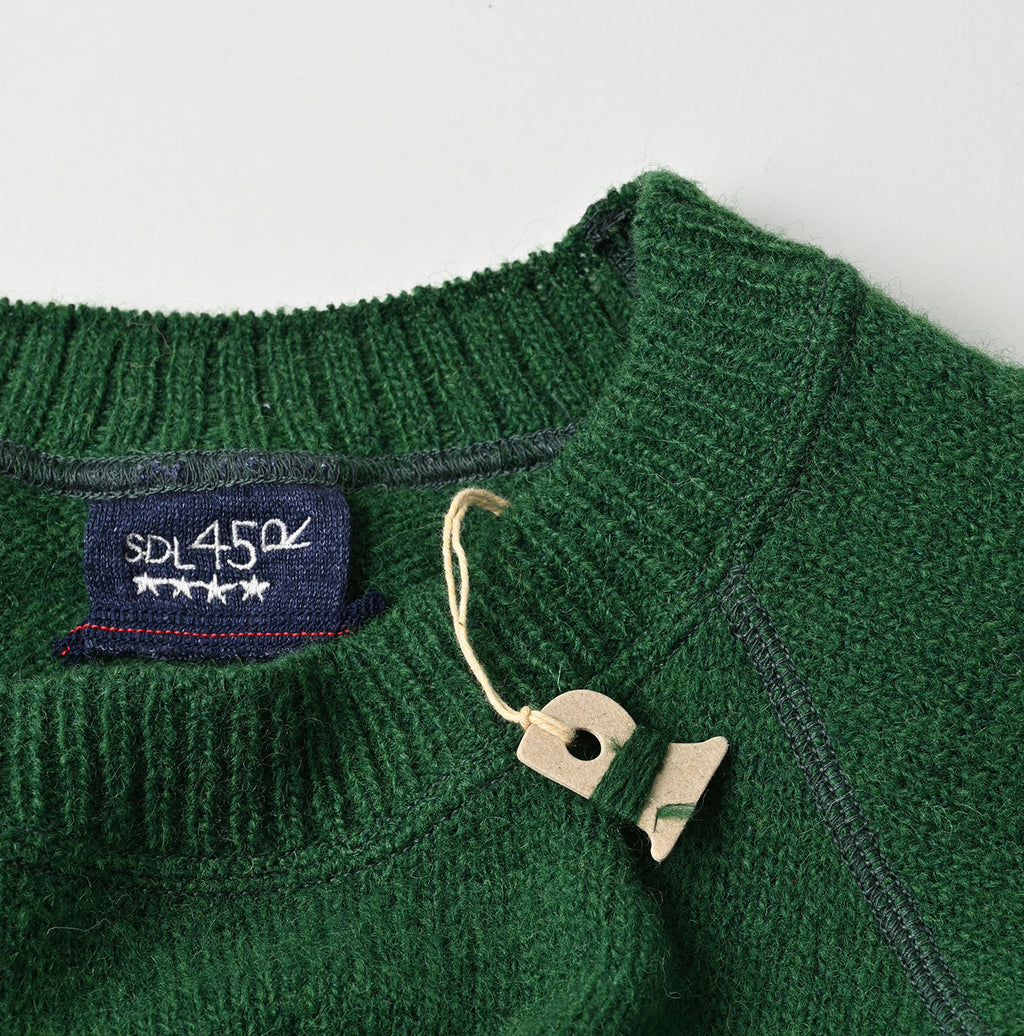 Shetland Boiled Wool 908 Sweater Detail