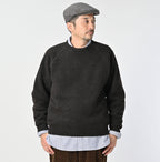 Shetland Boiled Wool 908 Sweater Male Model