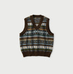 Fair Isle Jacquard 908 Vest