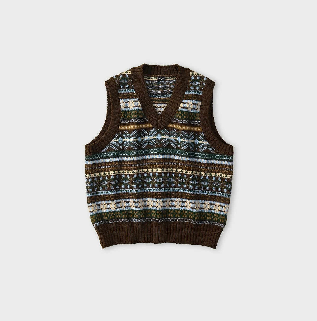 Fair Isle Jacquard 908 Vest