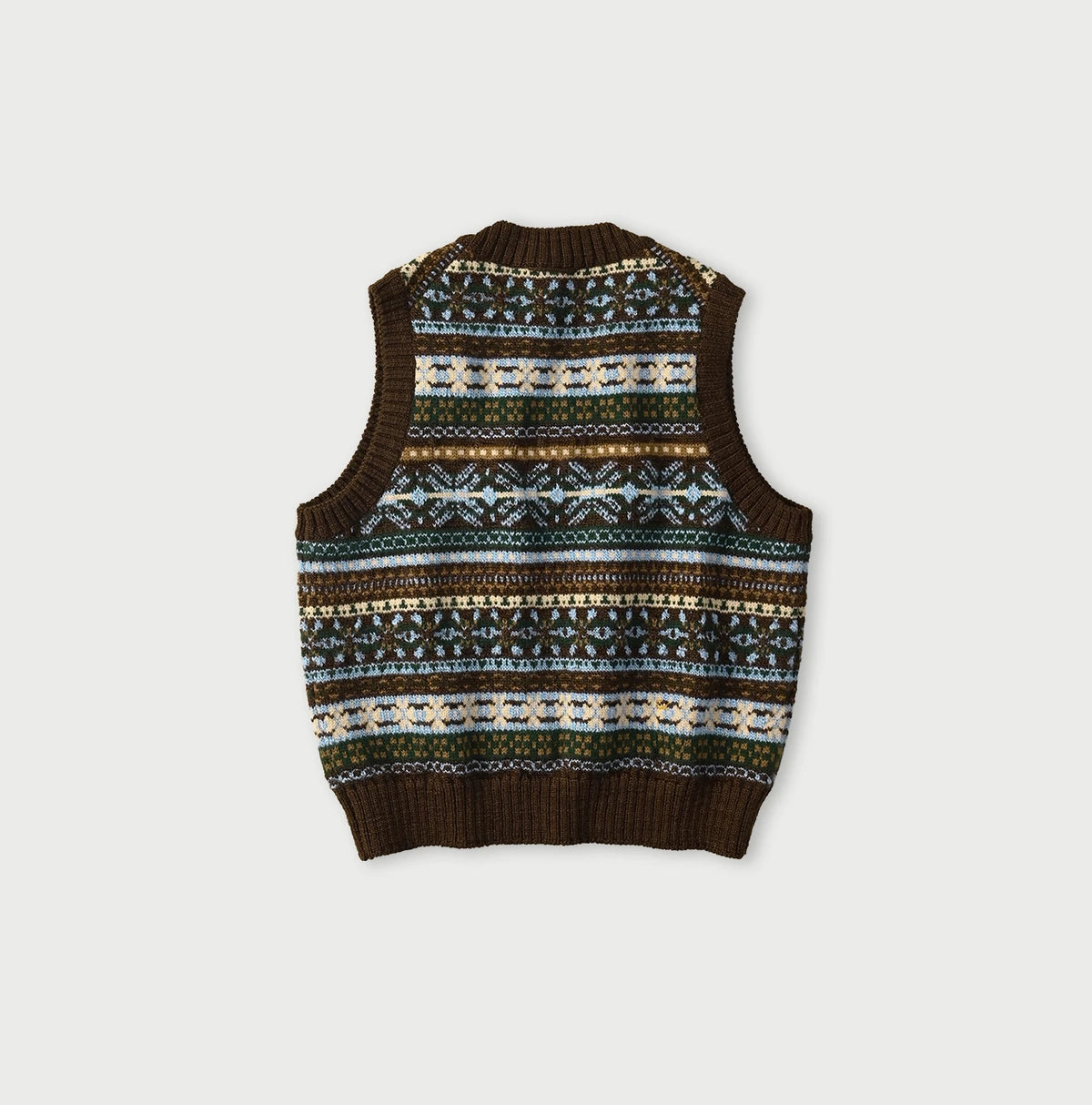 Fair Isle Jacquard 908 Vest