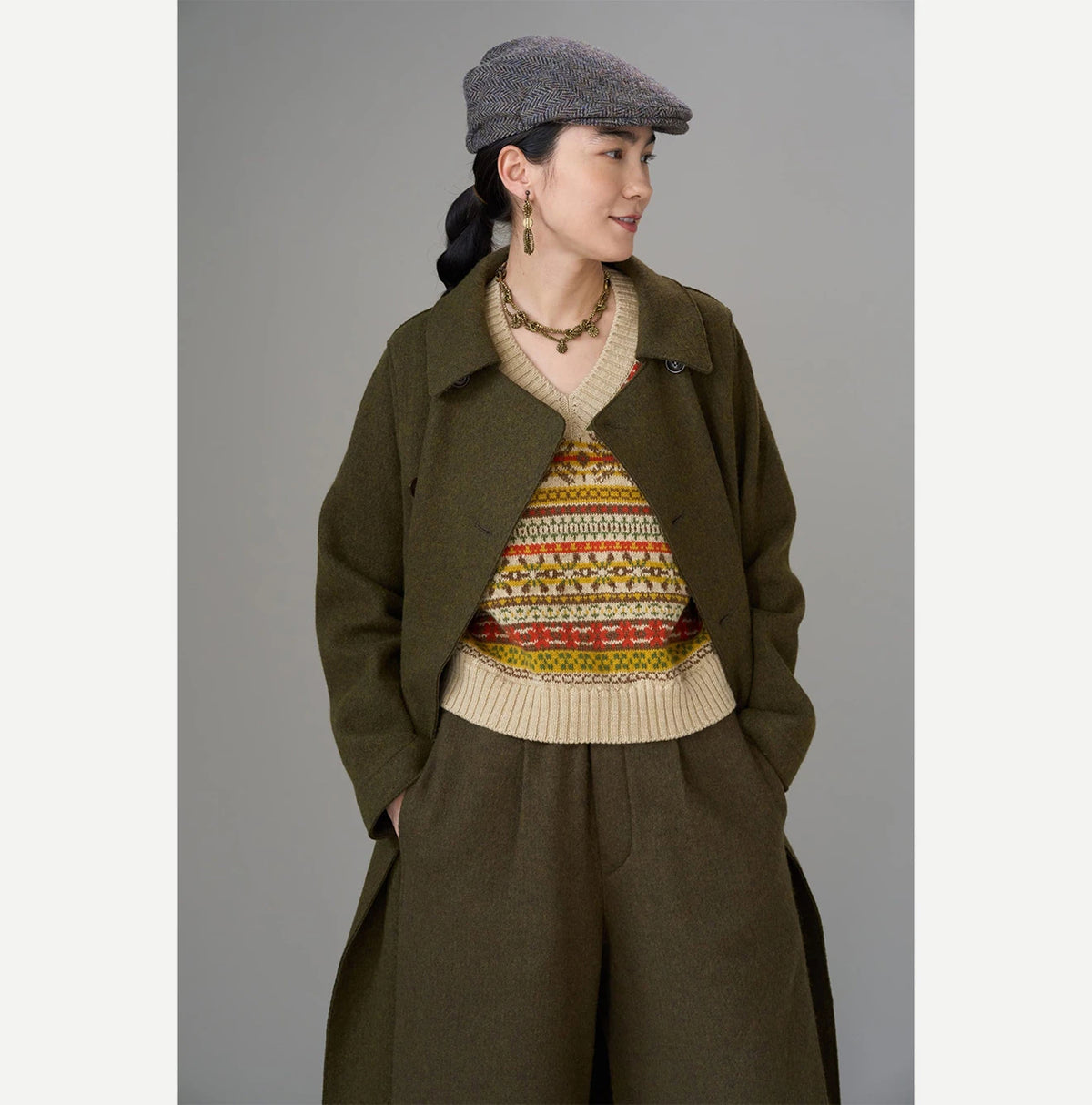 Fair Isle Jacquard 908 Vest