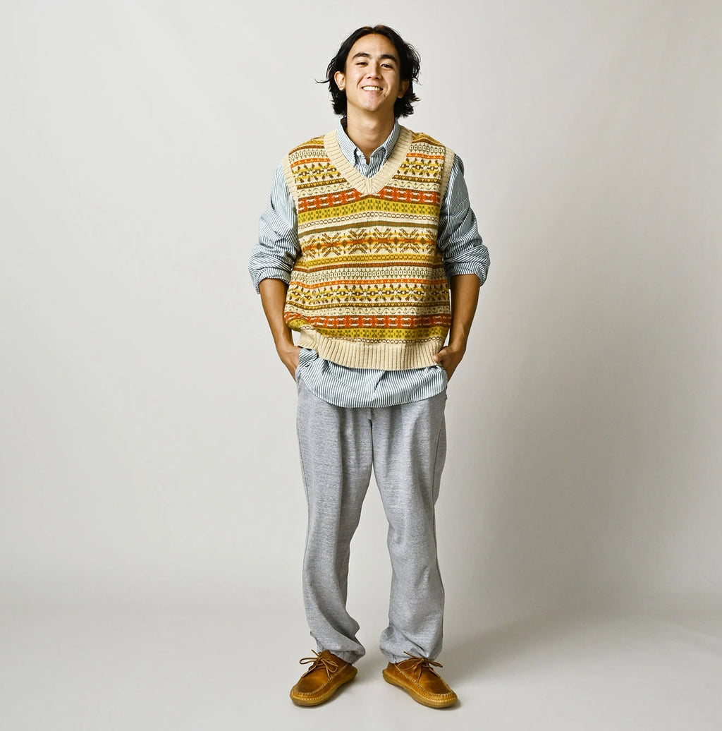 Fair Isle Jacquard 908 Vest