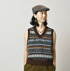 Fair Isle Jacquard 908 Vest