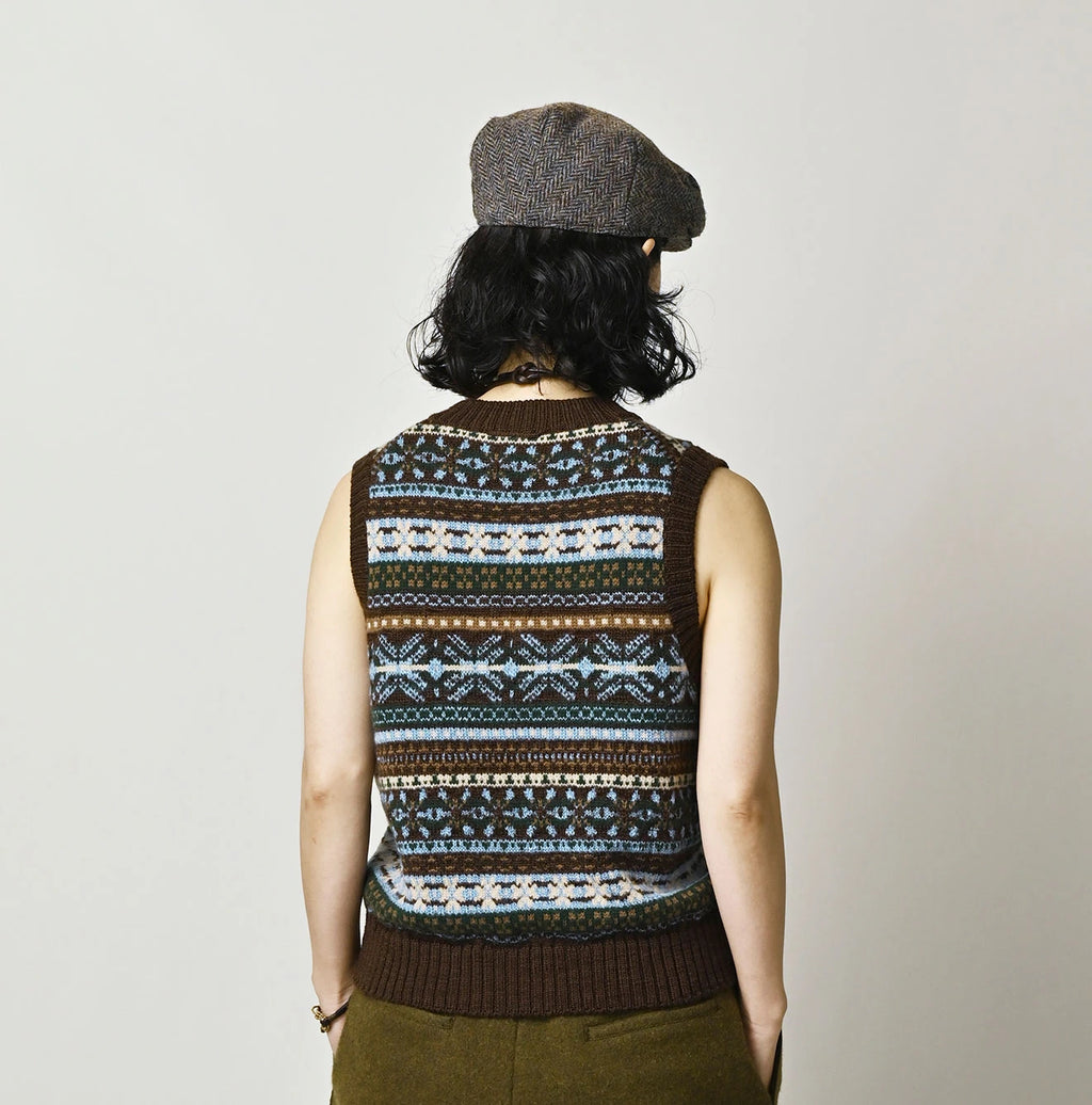 Fair Isle Jacquard 908 Vest