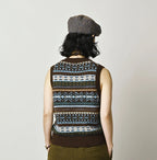 Fair Isle Jacquard 908 Vest