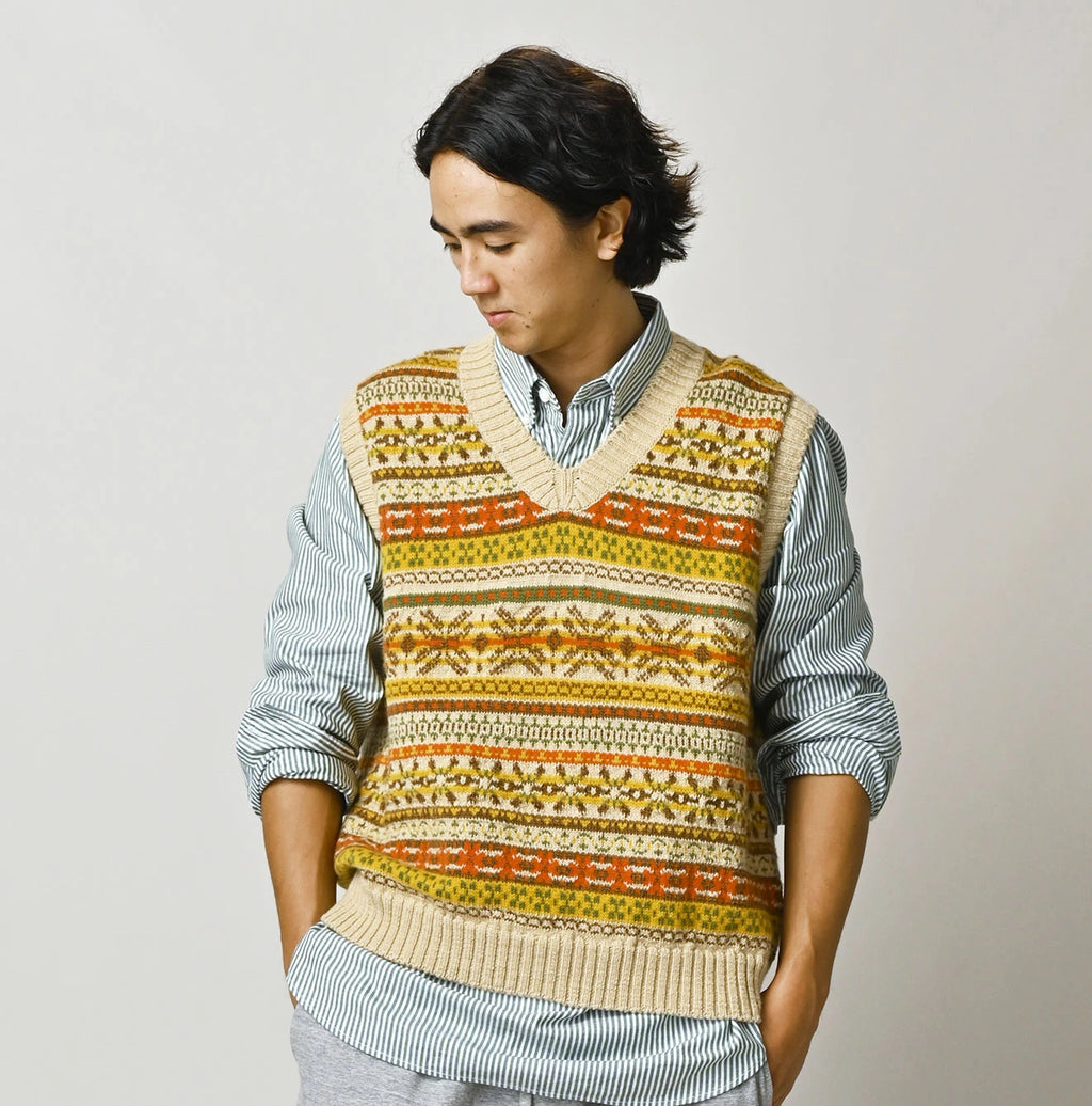 Fair Isle Jacquard 908 Vest