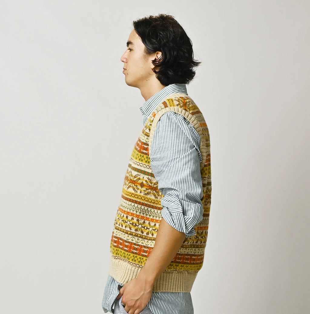 Fair Isle Jacquard 908 Vest