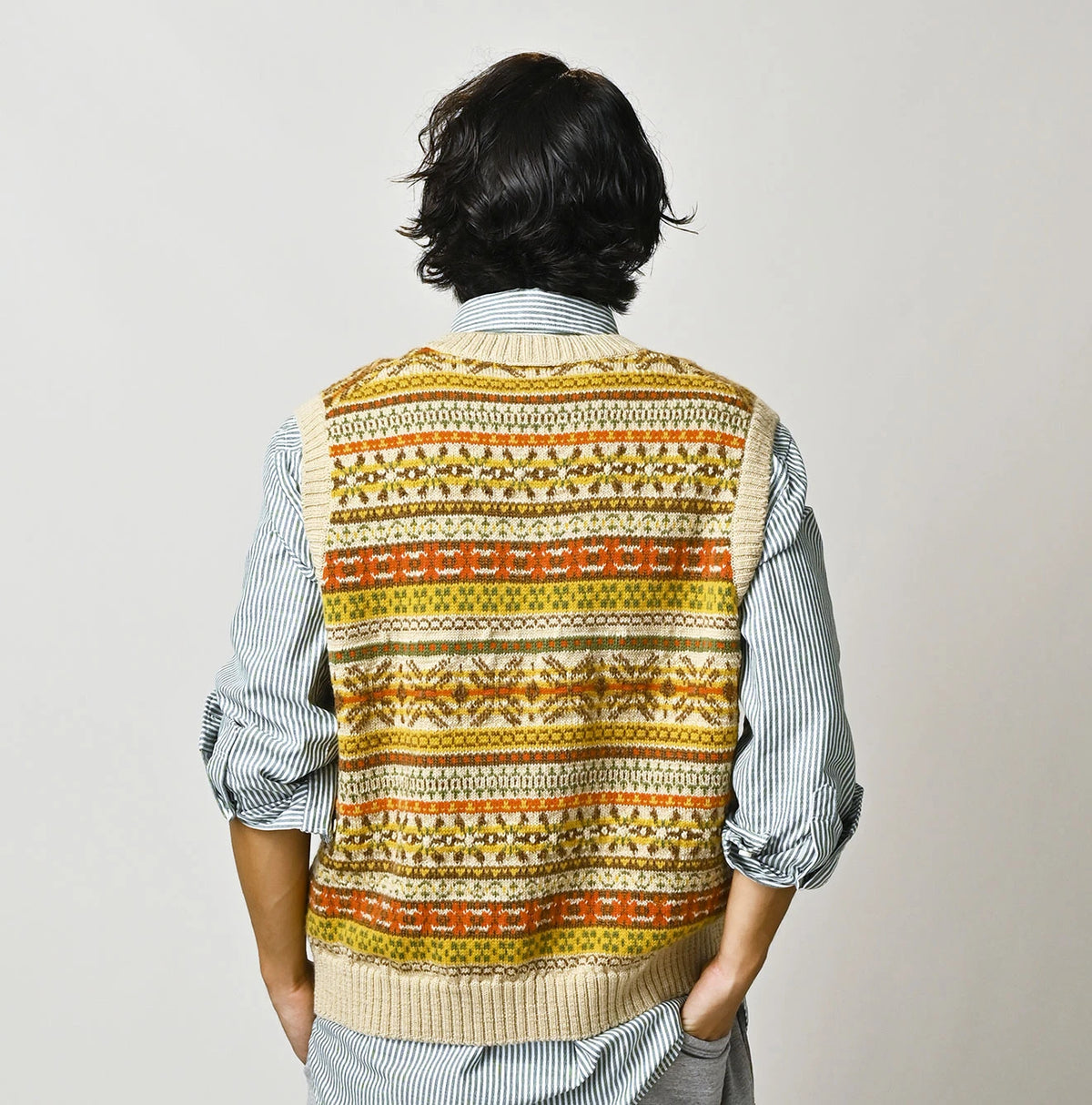 Fair Isle Jacquard 908 Vest