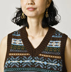 Fair Isle Jacquard 908 Vest