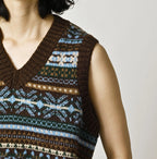 Fair Isle Jacquard 908 Vest