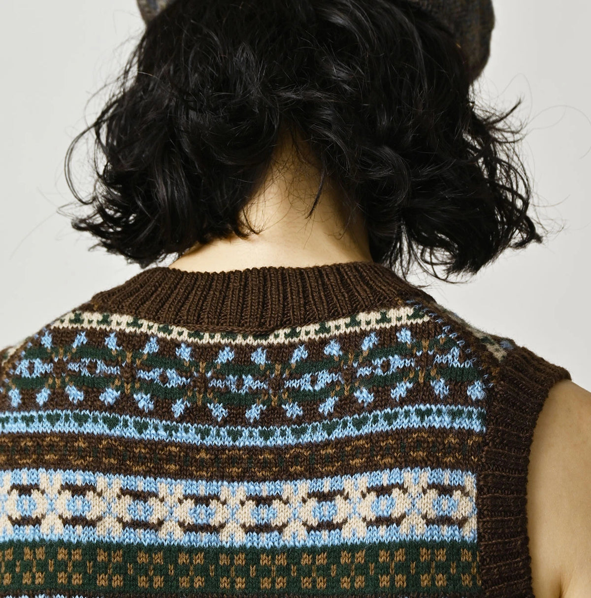 Fair Isle Jacquard 908 Vest