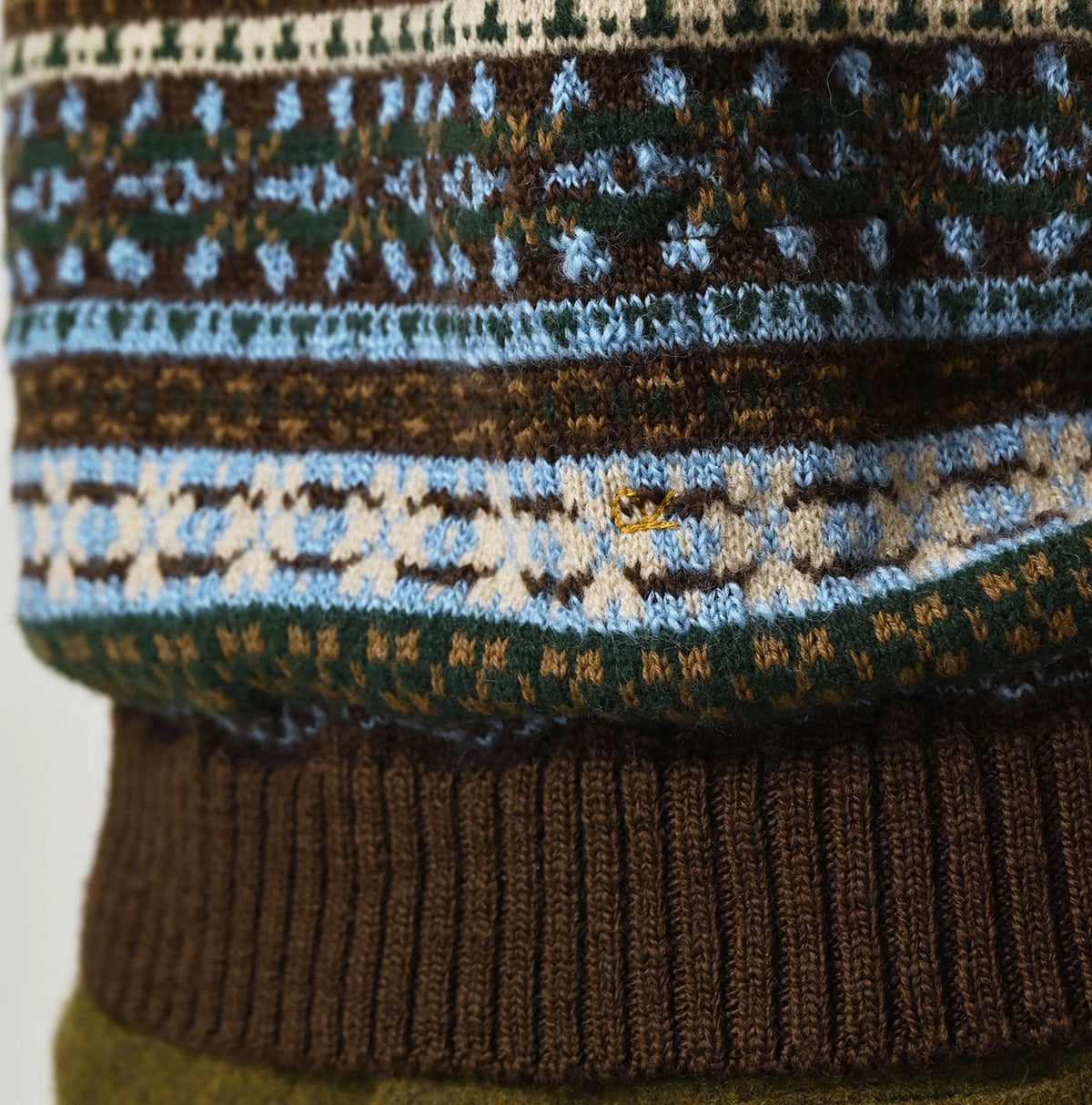 Fair Isle Jacquard 908 Vest