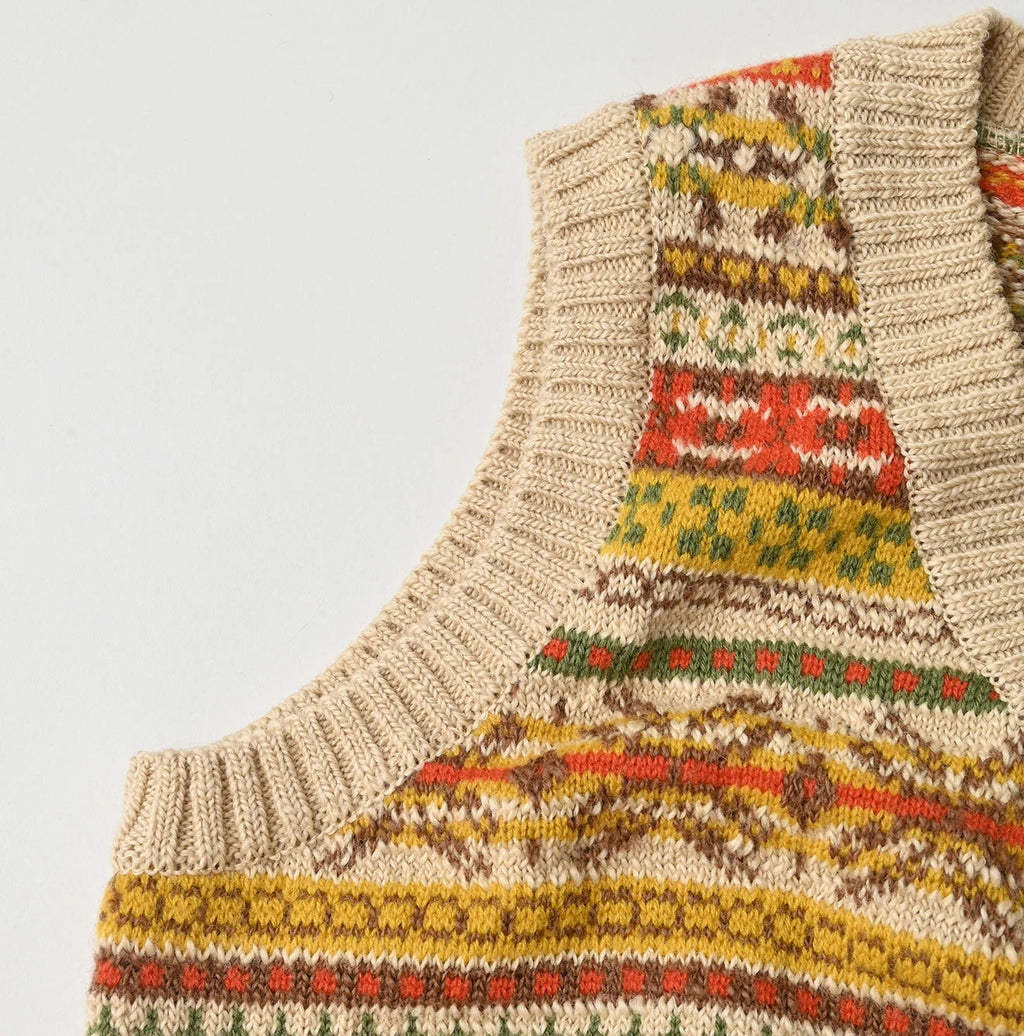 Fair Isle Jacquard 908 Vest