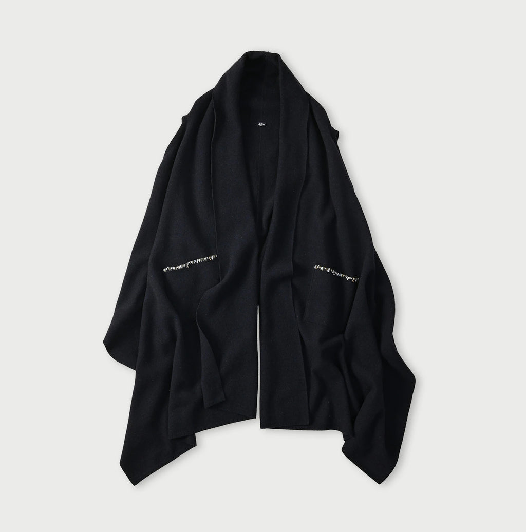 Float Boiled Wool 908 Stole Bolero