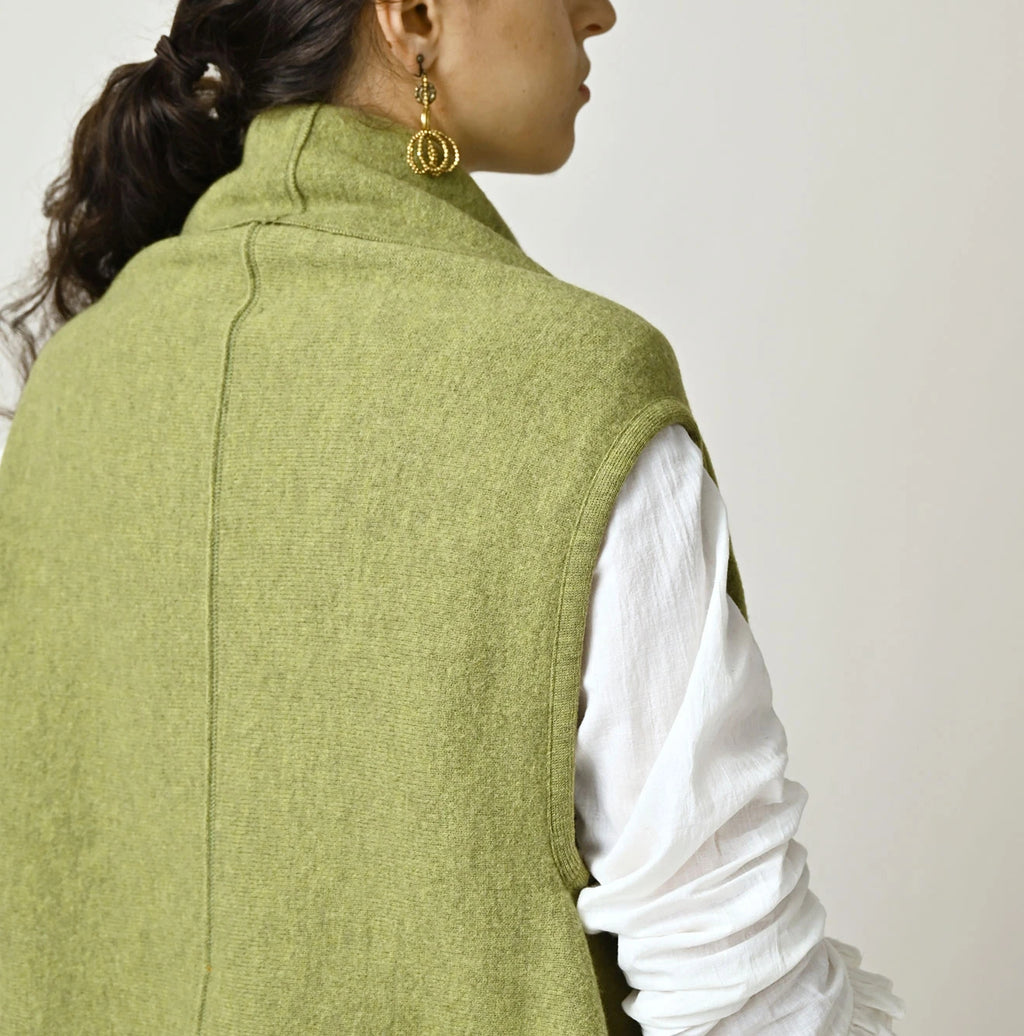 Float Boiled Wool 908 Stole Bolero