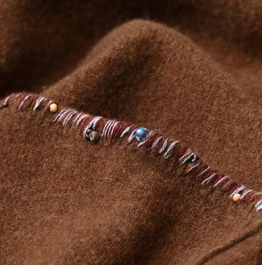 Float Boiled Wool 908 Stole Bolero