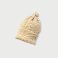 US Mou Yama Wool Rib Knit Cap