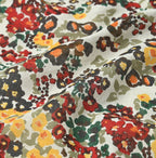Supima Aya Gingham Check Flower Bandana Detail