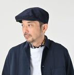 Supima Aya Gingham Check Flower Bandana Male Model